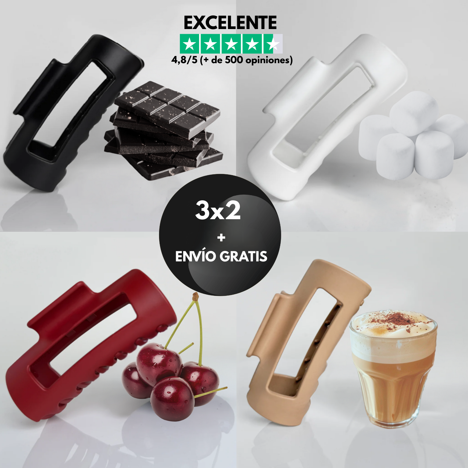 ARYA - Pinza garra de silicona